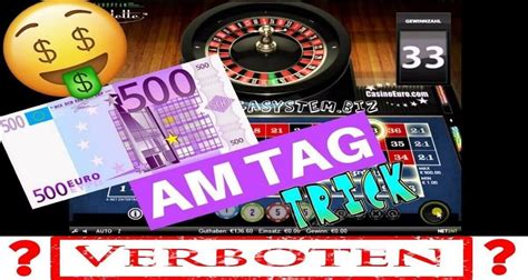  roulette system verboten